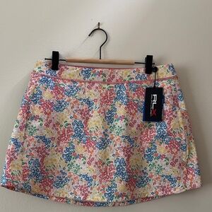RLX Ralph Lauren Pastel Floral skirt in coral, Blue, Yellow, Green M